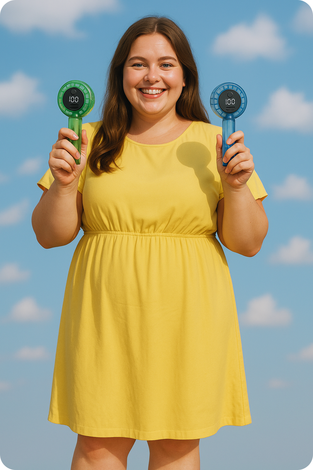 Oshari Breeze™ –  Handheld Fan